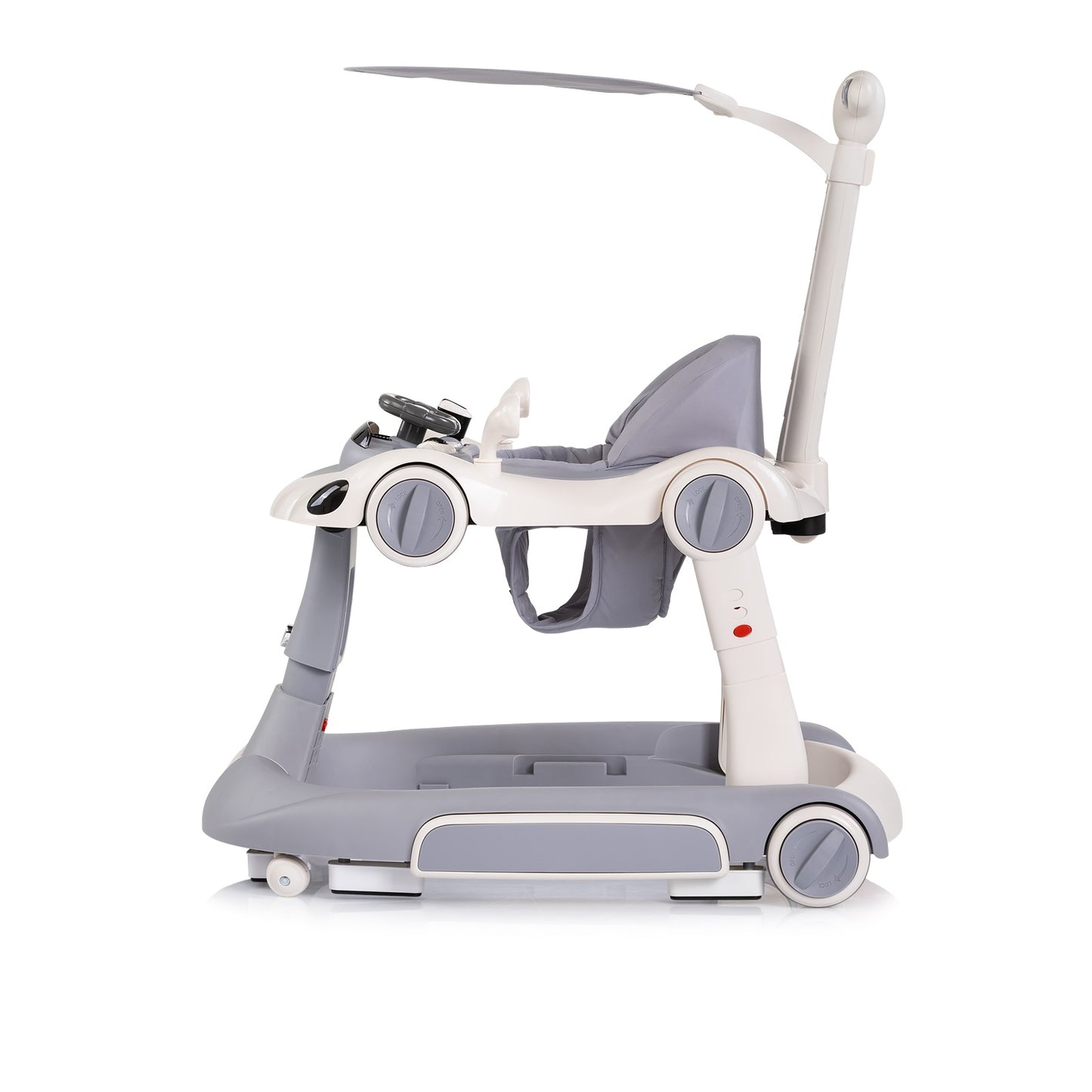 Chipolino Girello Happy Walker musicale 5 in 1 per bambini Grigio
