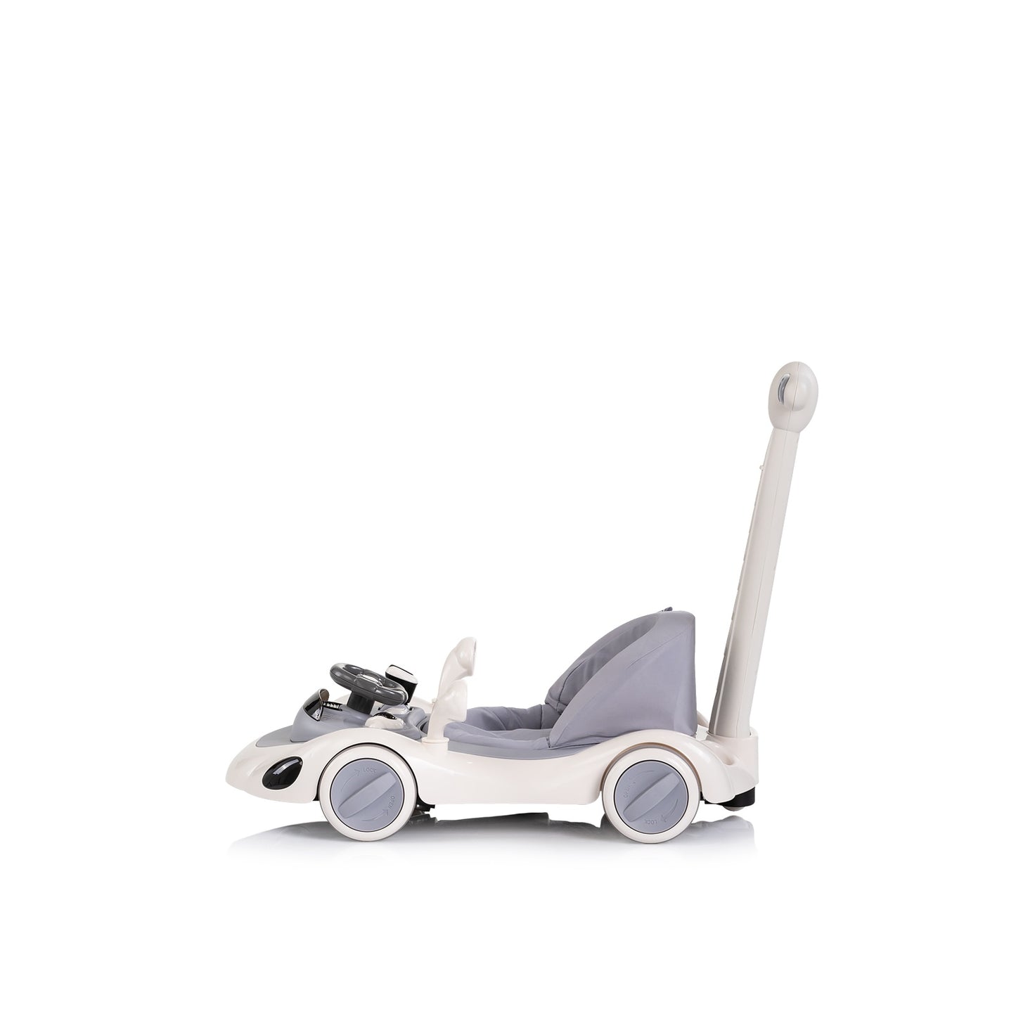 Chipolino Girello Happy Walker musicale 5 in 1 per bambini Grigio