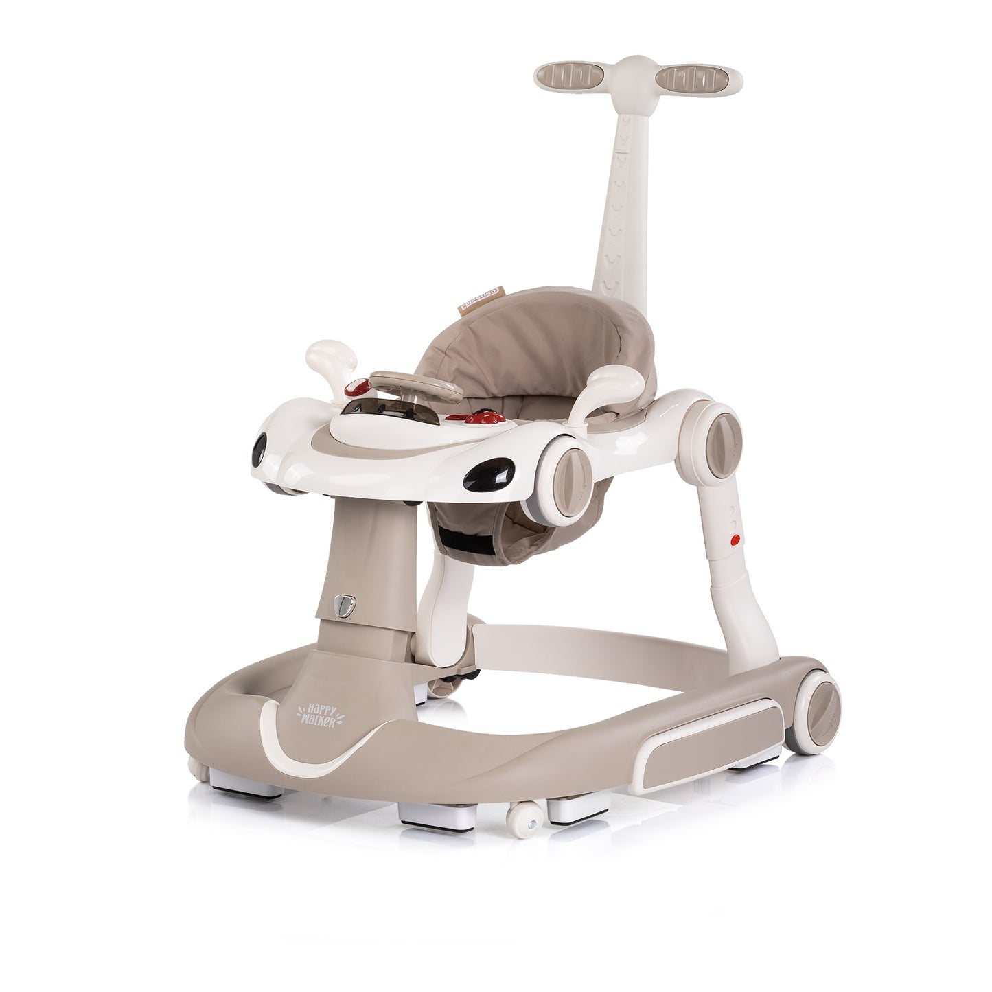 Chipolino Girello Happy Walker musicale 5 in 1 per bambini Beige