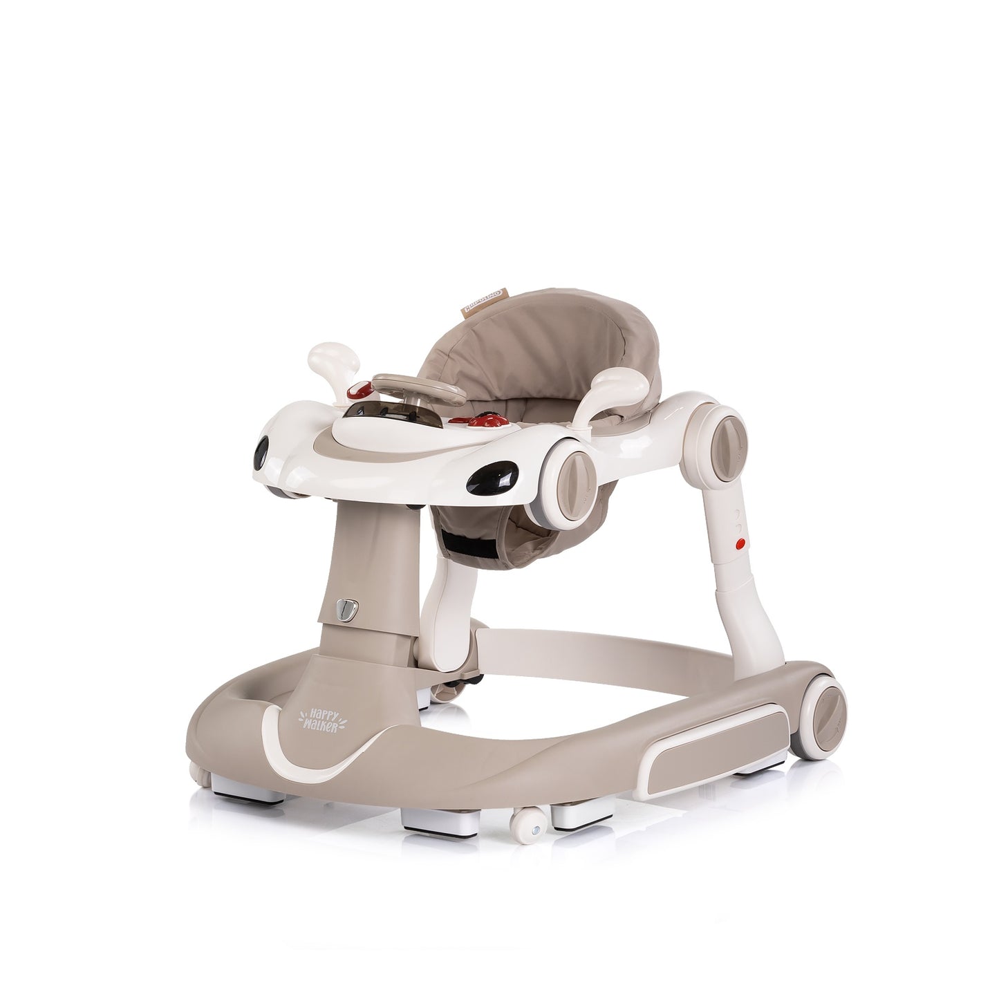 Chipolino Girello Happy Walker musicale 5 in 1 per bambini Beige