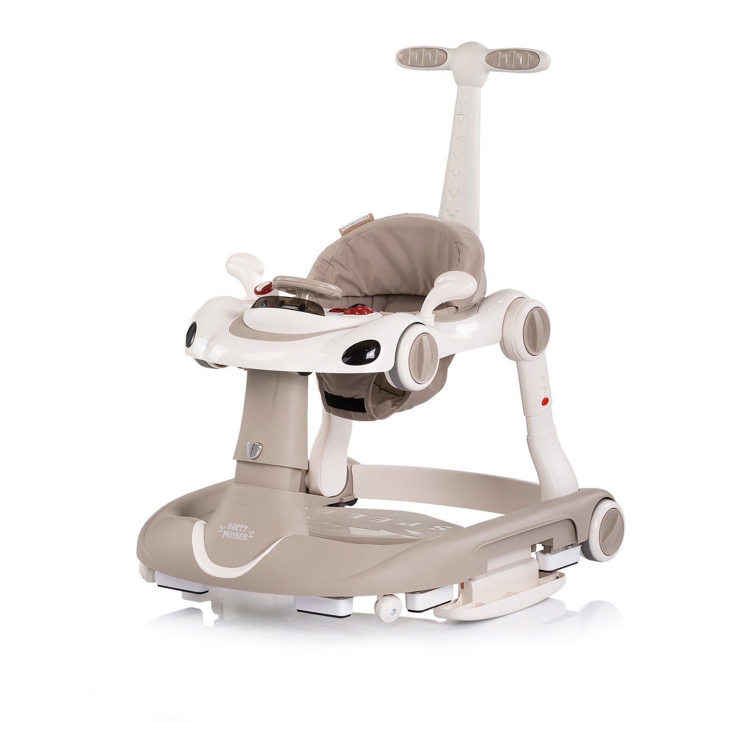 Chipolino Girello Happy Walker musicale 5 in 1 per bambini Beige
