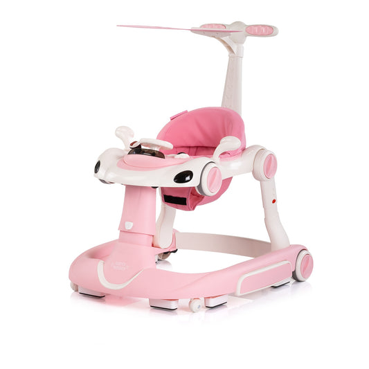 Chipolino Girello Happy Walker musicale 5 in 1 per bambini Rosa