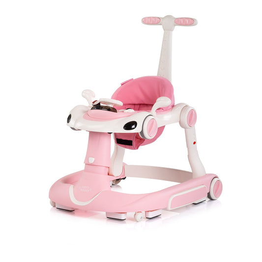 Chipolino Girello Happy Walker musicale 5 in 1 per bambini Rosa