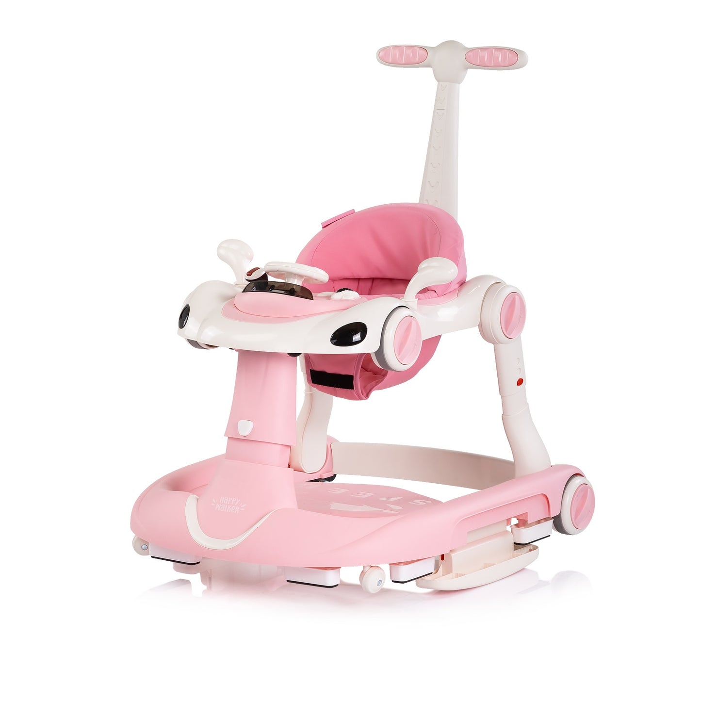 Chipolino Girello Happy Walker musicale 5 in 1 per bambini Rosa