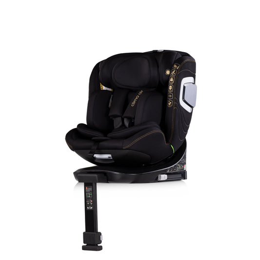 Seggiolino Auto Chipolino CLIMA AIR I-SIZE con ISOFIX e termoregolazione (40-150 cm) Nero
