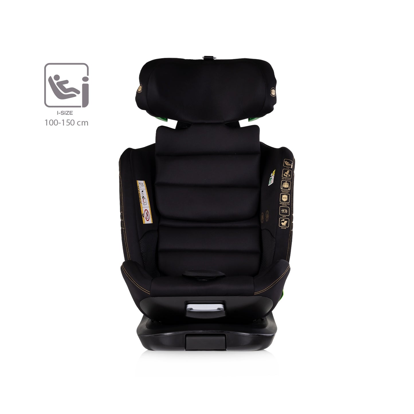 Seggiolino Auto Chipolino CLIMA AIR I-SIZE con ISOFIX e termoregolazione (40-150 cm) Nero