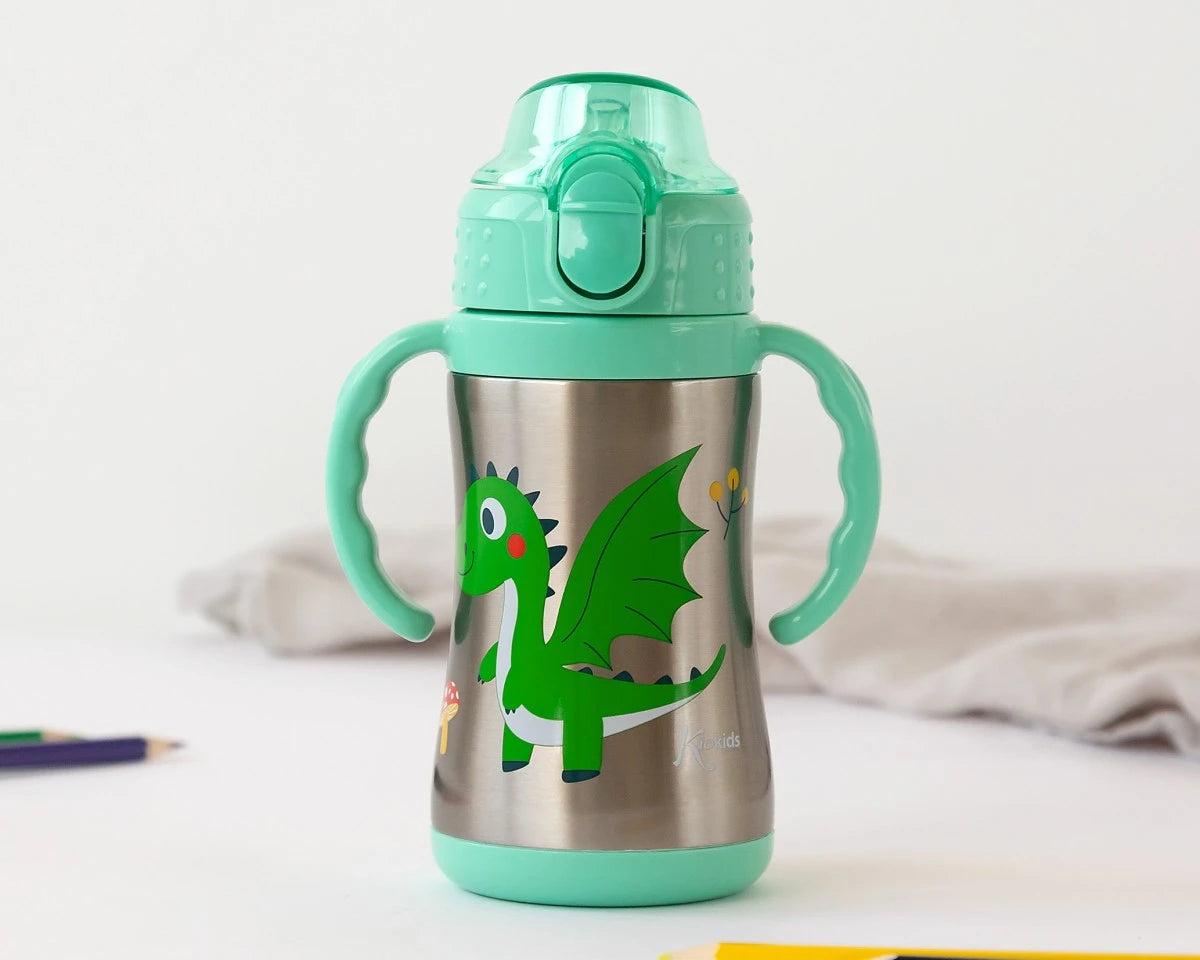 Borraccia Termica Kiokids con Cannuccia 280 ml