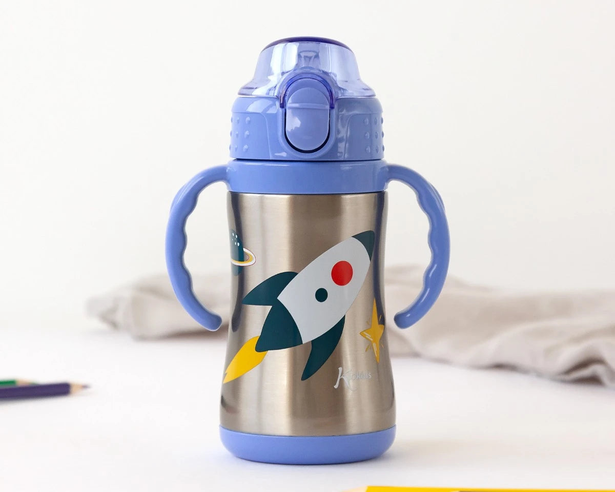 Borraccia Termica Kiokids con Cannuccia 280 ml