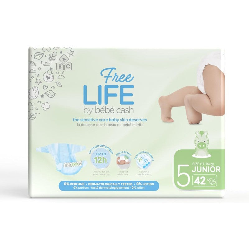 Freelife Pannolini Taglia 5 da 11 a 16 kg Conf. 42 pz
