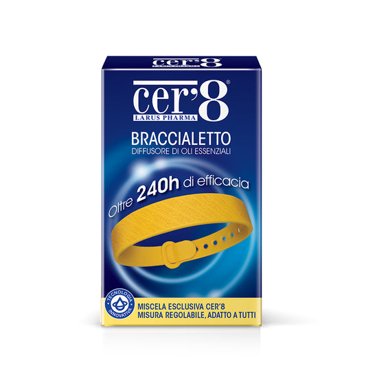 Cer’8 Braccialetto Diffusore Anti-Zanzare