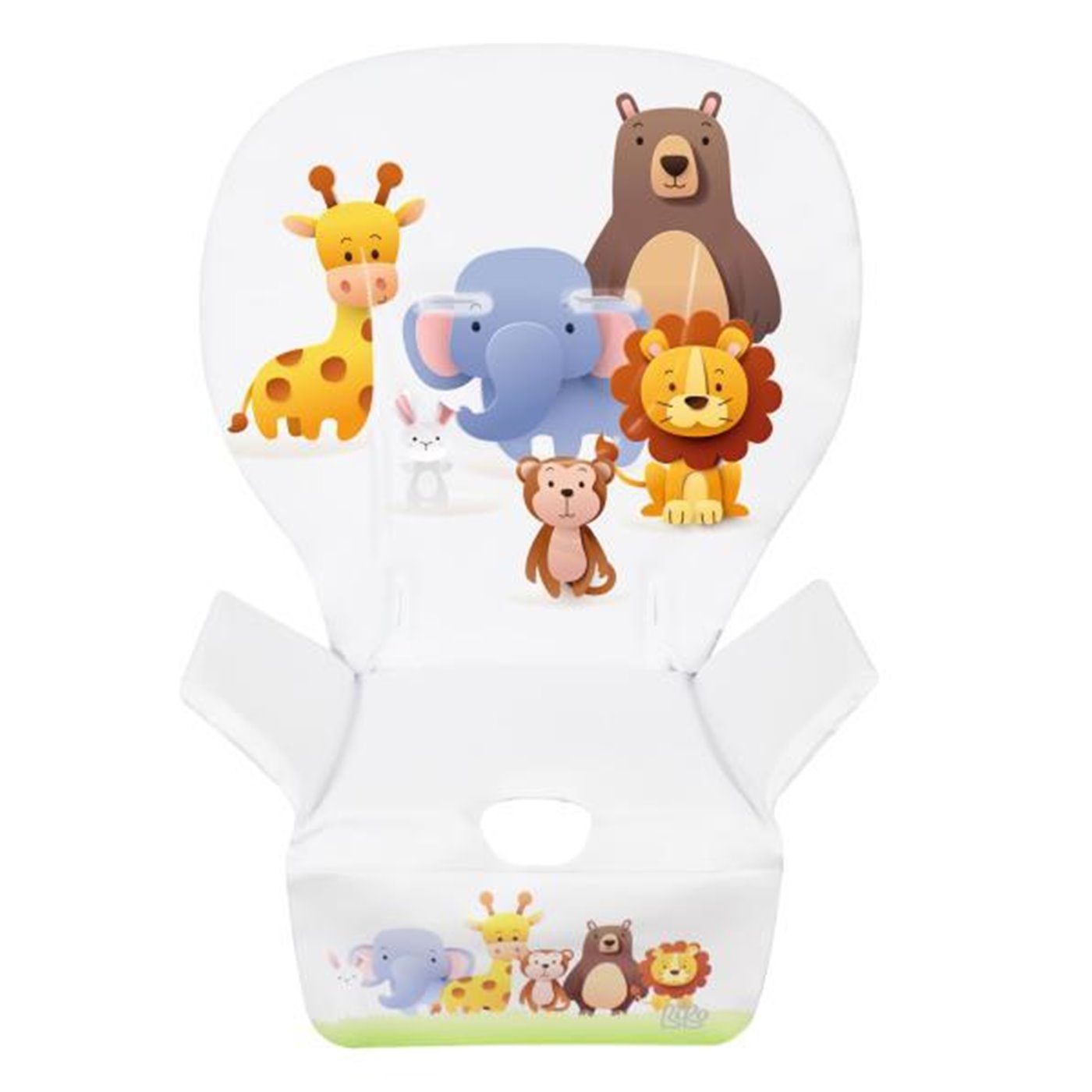 Bibo Ricambio Universale Sediolone Pappa Animali Bianco