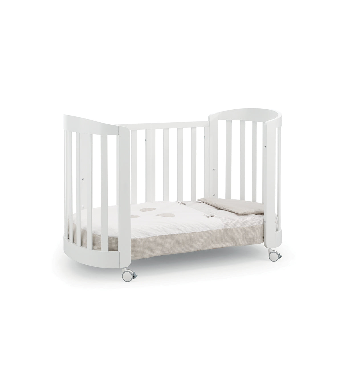 Erbesi Culla/lettino Sweet (Con Rivestimento Culla e Piumone Lettino)