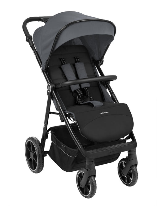 Passeggino Leggero Kikkaboo Lucy Grigio con Parapioggia