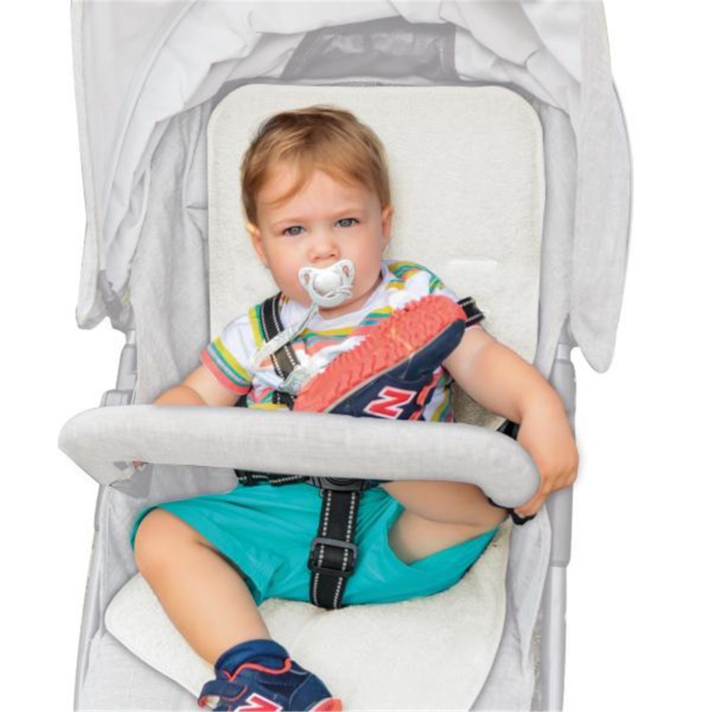 Bibo Materassino Universale Passeggino e Sediolone Pappa Cotone Beige