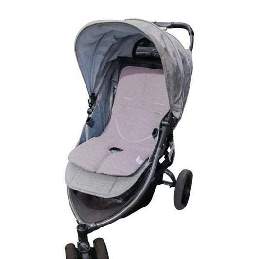 Bibo Materassino Universale Passeggino e Sediolone Pappa Cotone Grigio