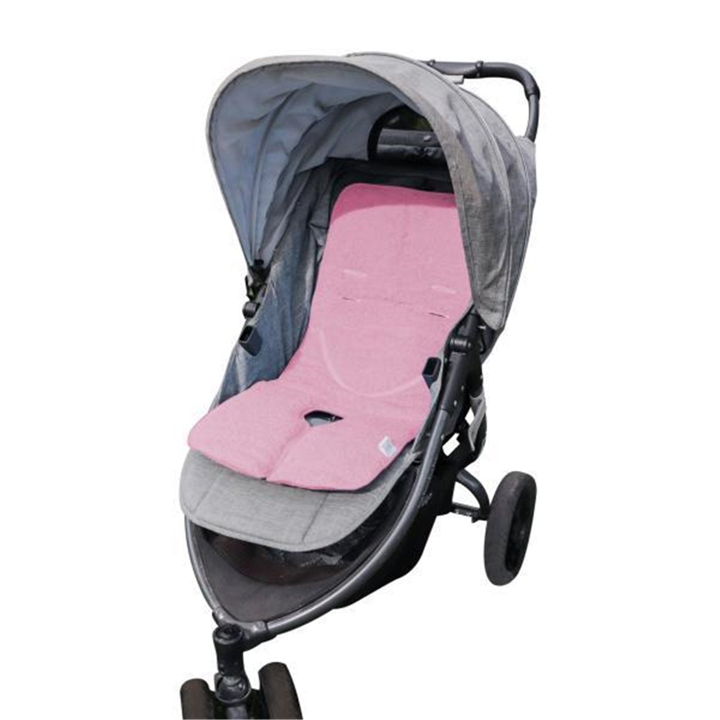 Bibo Materassino Universale Passeggino e Sediolone Pappa Cotone Rosa