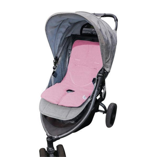 Bibo Materassino Universale Passeggino e Sediolone Pappa Cotone Rosa