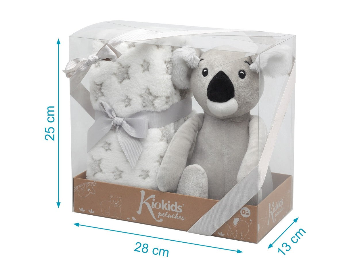 Copertina con Peluche Koala Kiokids 100x100