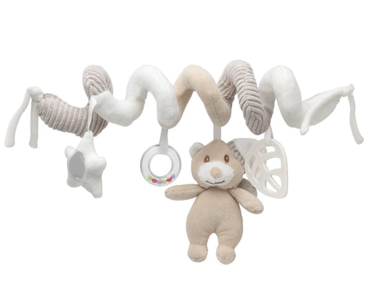 Kiokids Peluche Spirale Orsacchiotto Beige