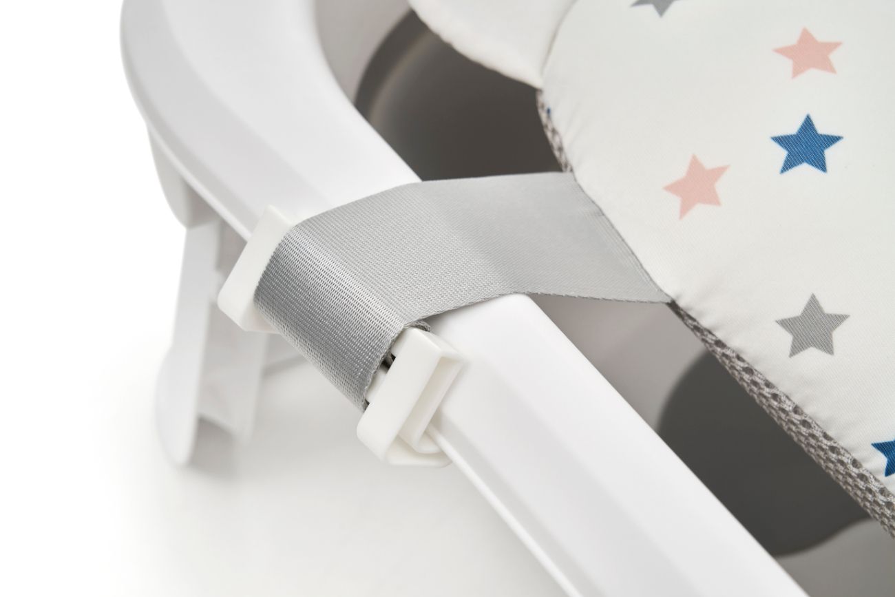 Ms Flex Bagnetto Pieghevole con Termometro e Riduttore Grigio