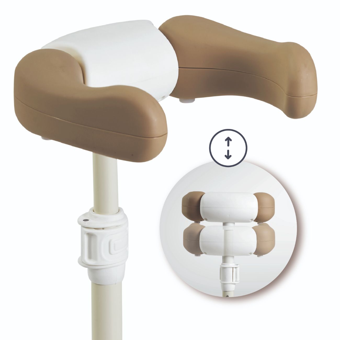 Ms Supporto da Bagno Beige