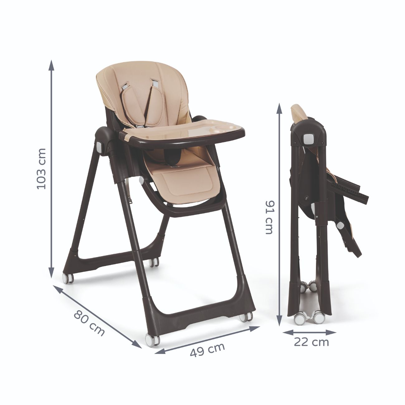 Sediolone Pappa Ms Tasty Beige