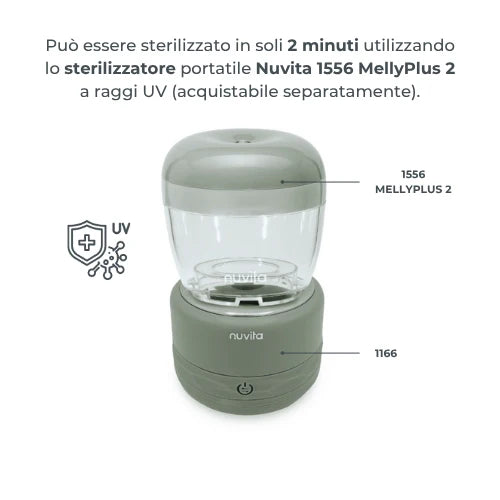 Nuvita Scaldabiberon Portatile Universale Warm70 - 70 Gradi