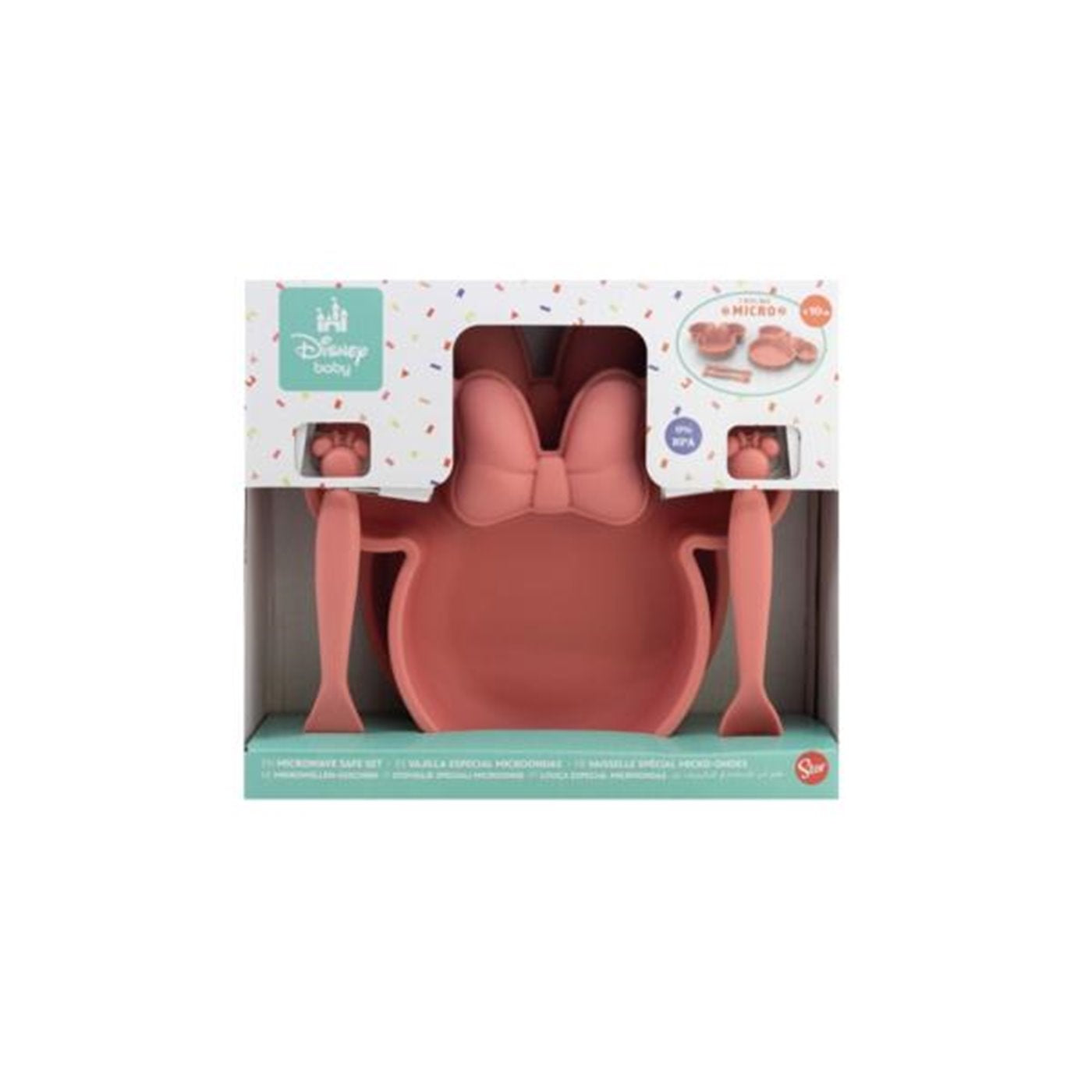 Set Pappa 4 Pezzi Minnie Orecchie