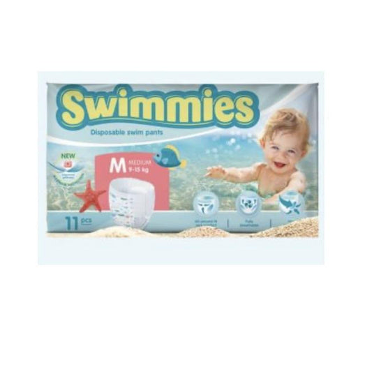 Swimmies Pannolino Pants Mare Taglia M (9-15kg ) 11 pezzi Taglia L (12-17kg) 10 pezzi