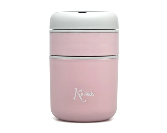 Kiokids Thermos 710ml Doppio Scompartimento in Acciaio Vari Colori