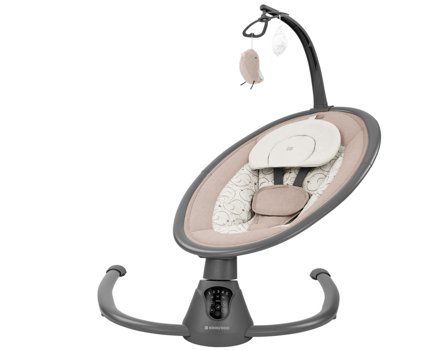 Altalena Elettrica Kikkaboo Twiddle Beige