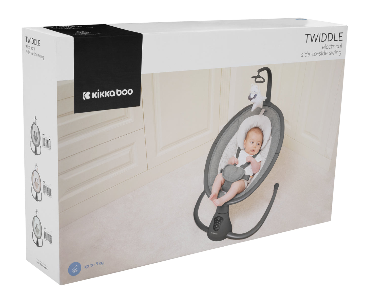 Altalena Elettrica Kikkaboo Twiddle Beige