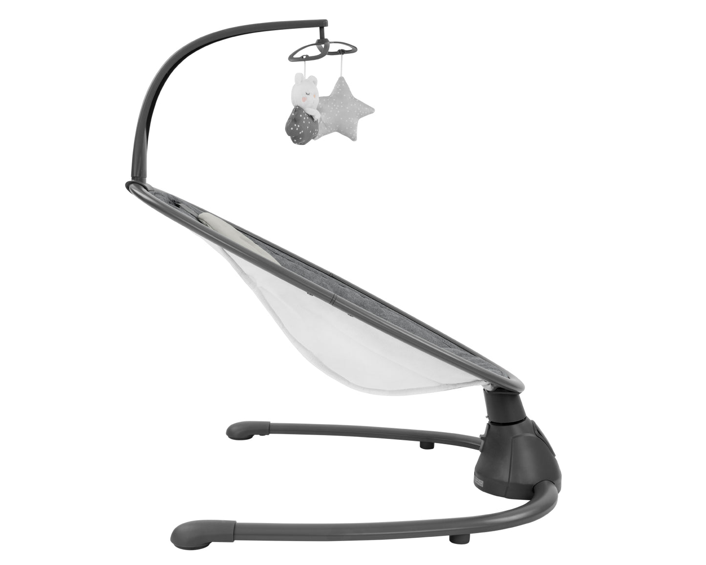 Altalena Elettrica Kikkaboo Twiddle Grigio