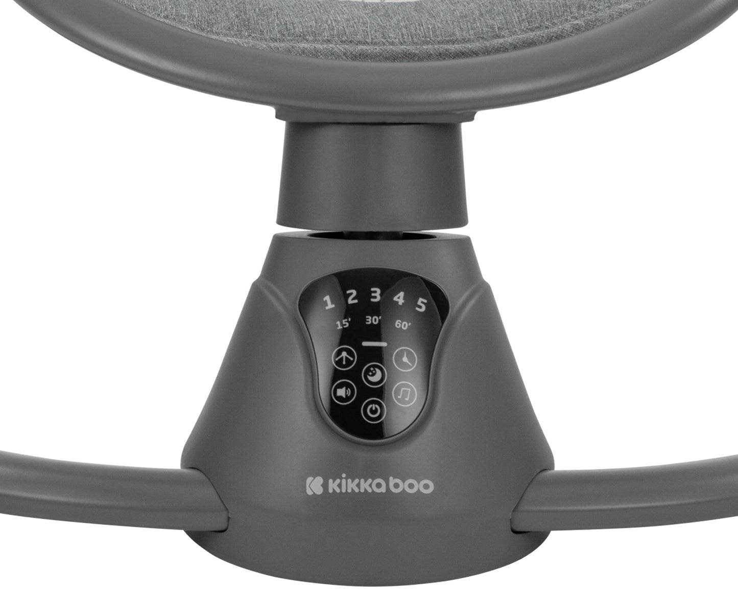 Altalena Elettrica Kikkaboo Twiddle Grigio