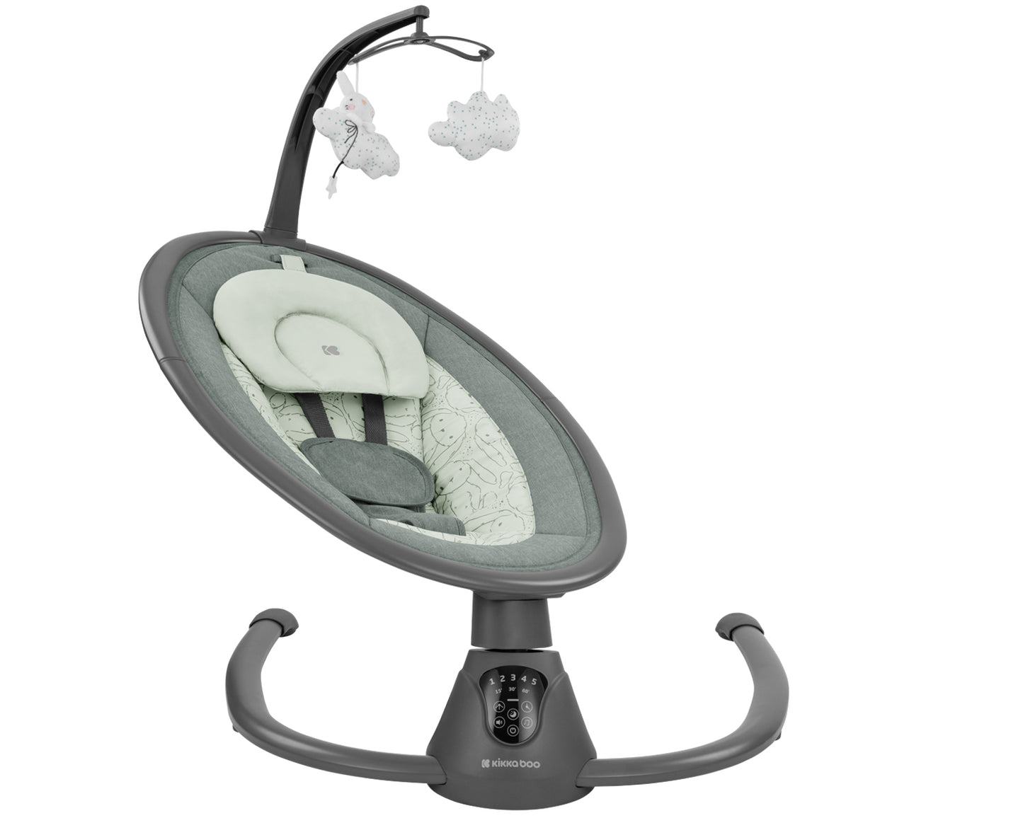 Altalena Elettrica Kikkaboo Twiddle Menta