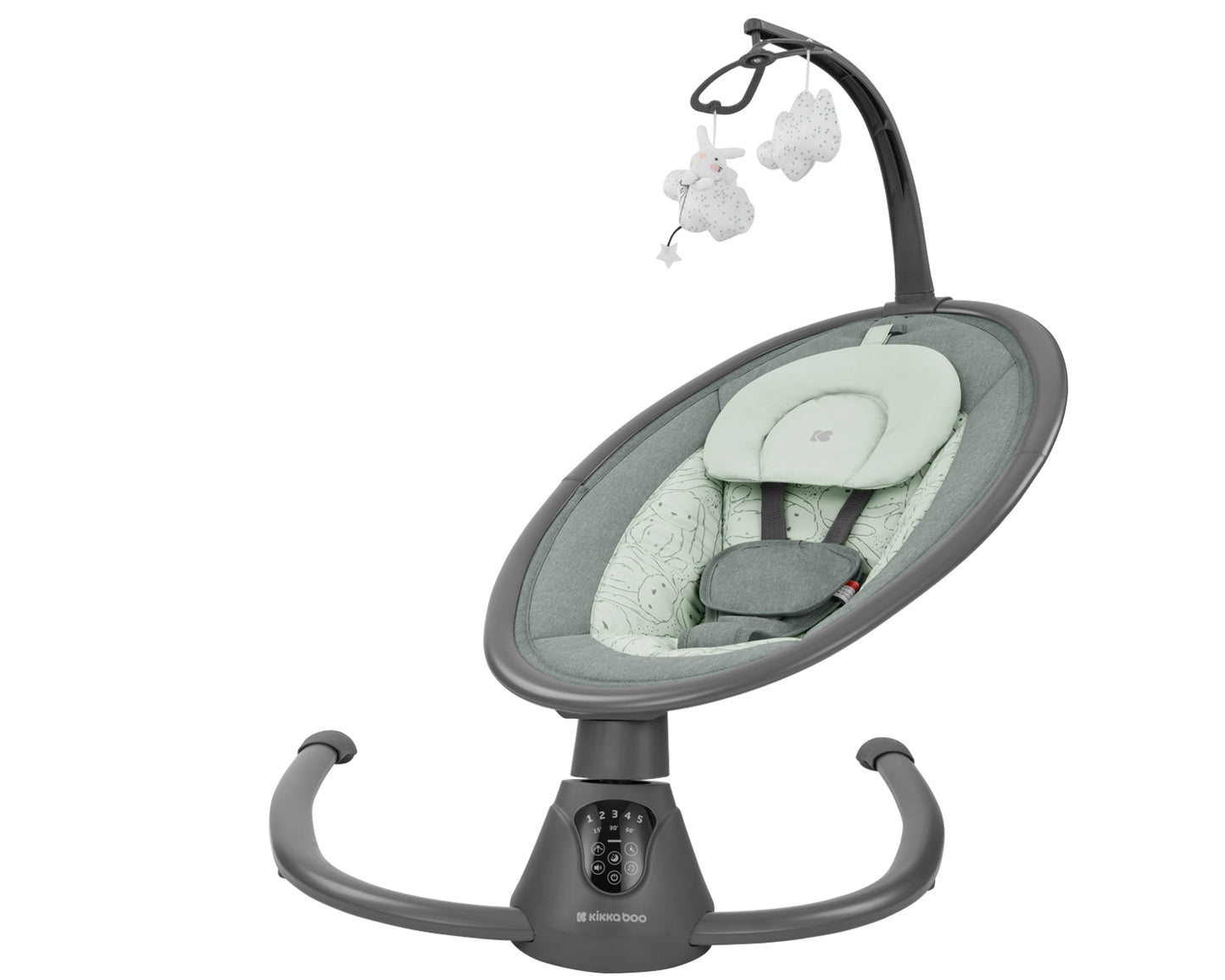 Altalena Elettrica Kikkaboo Twiddle Menta